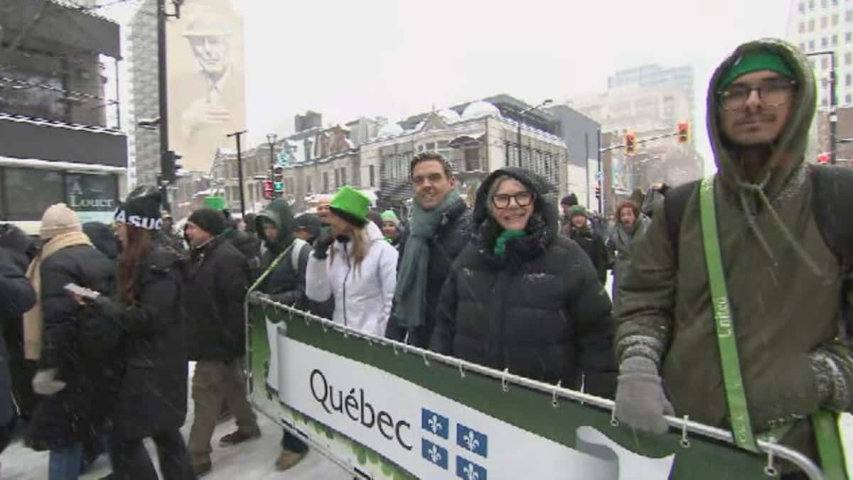 Fête de la Saint-Patrick: voyez les images du 201e défilé à Montréal