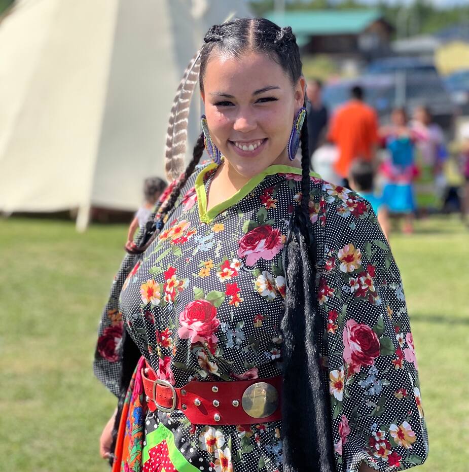 Stéphanie Brazeau, une femme anichinabée du Lac-Simon.