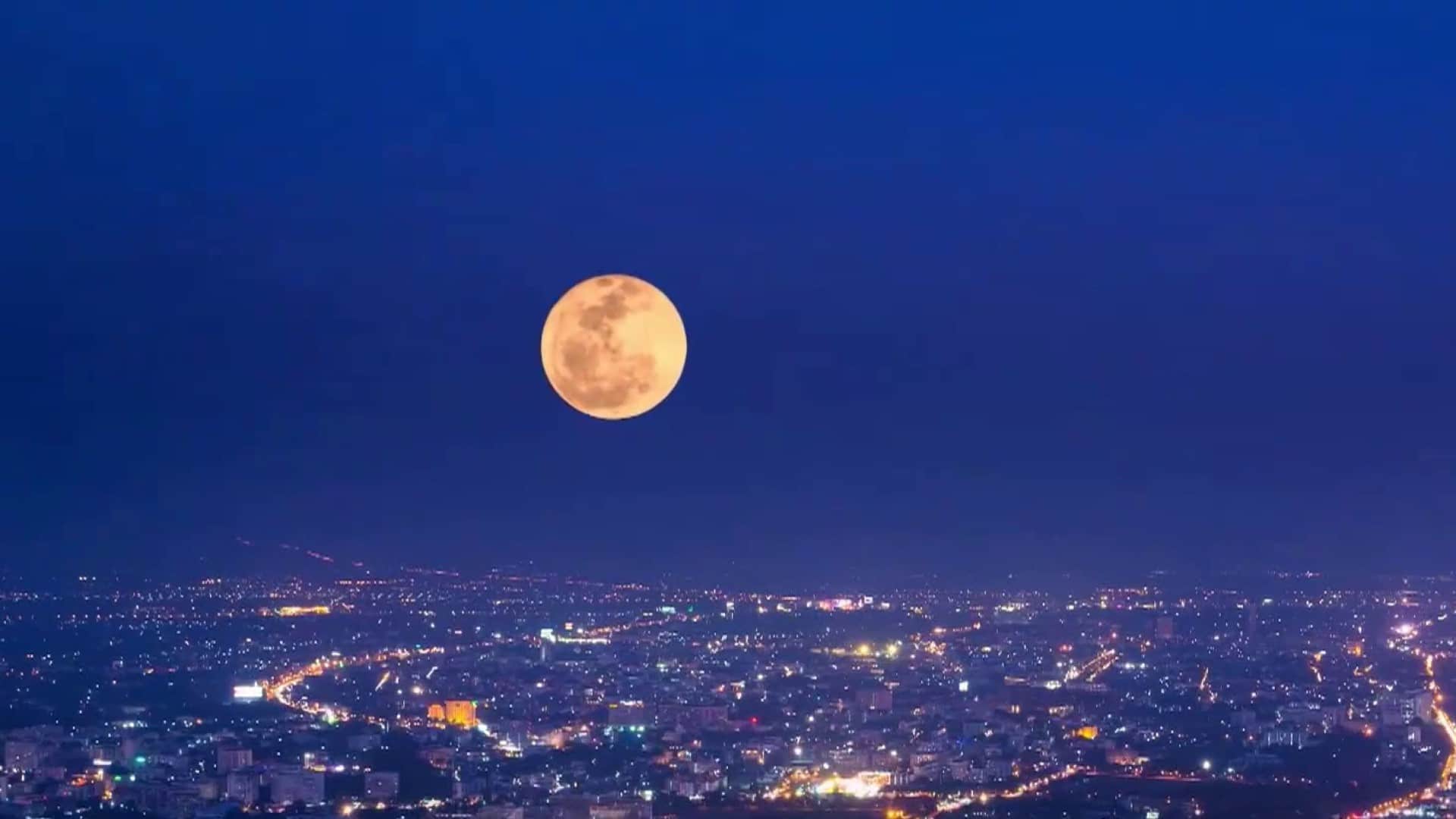 La première superlune de l'année