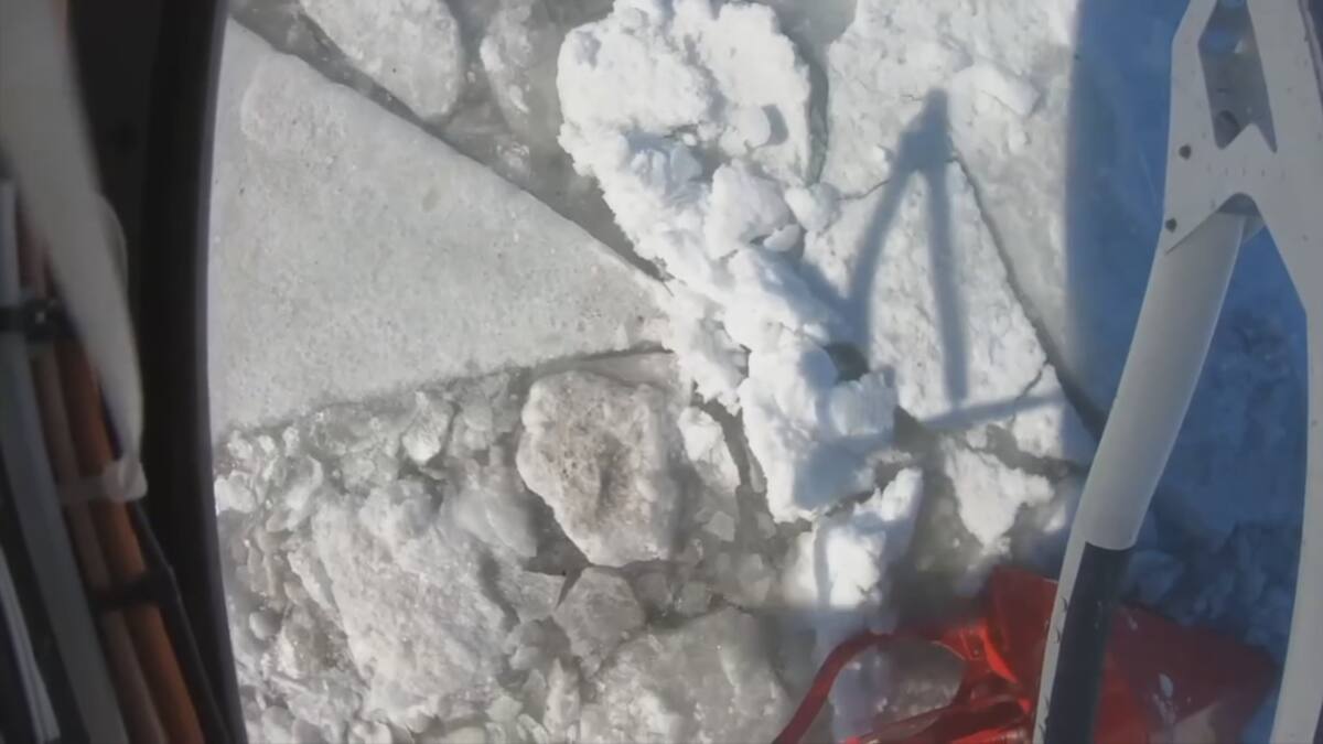 Une invention louperivoise utilisée pour briser les glaces dans la Péninsule acadienne