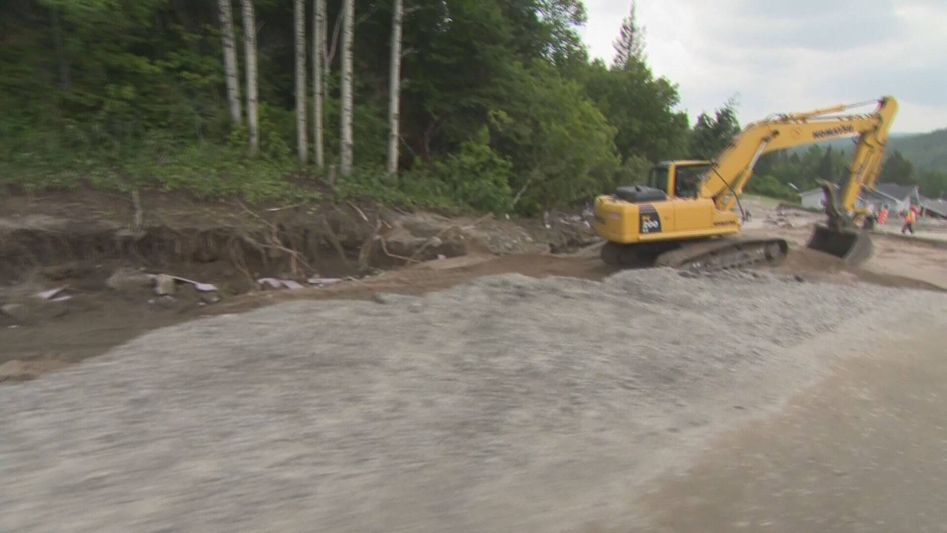 RivièreÉternité la circulation reprend sur la route 170 TVA Nouvelles
