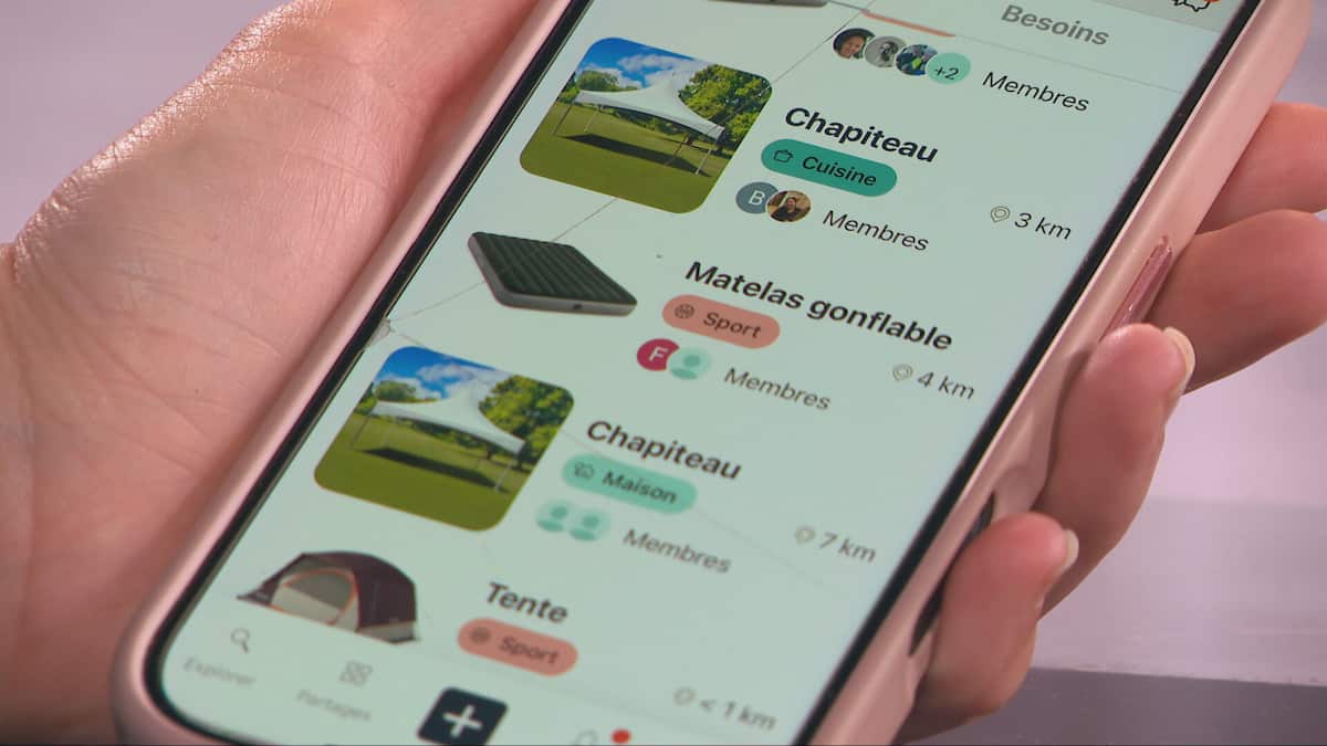 Partage Club: l’application qui permet d’emprunter au lieu d’acheter