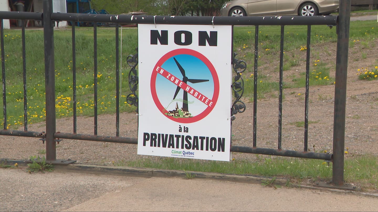 Projet de parc éolien en Mauricie: TES Canada devient un enjeu électoral