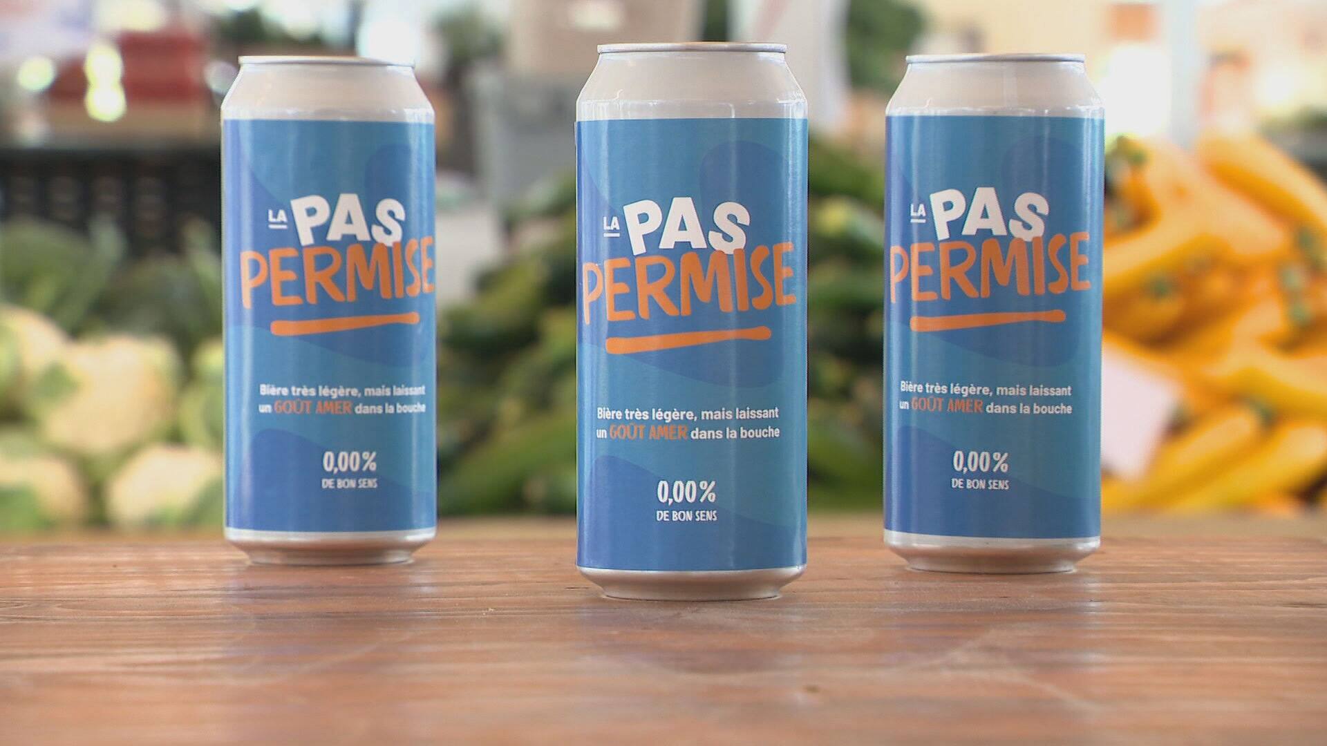 Une fausse bi&egrave;re pour d&eacute;noncer l&rsquo;interdiction des bi&egrave;res de microbrasseries dans les march&eacute;s publics