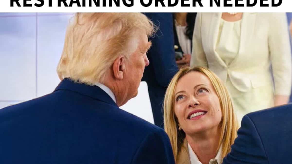 New attack by Donald Trump against Giorgia Meloni New attack by Donald Trump against Giorgia Meloni