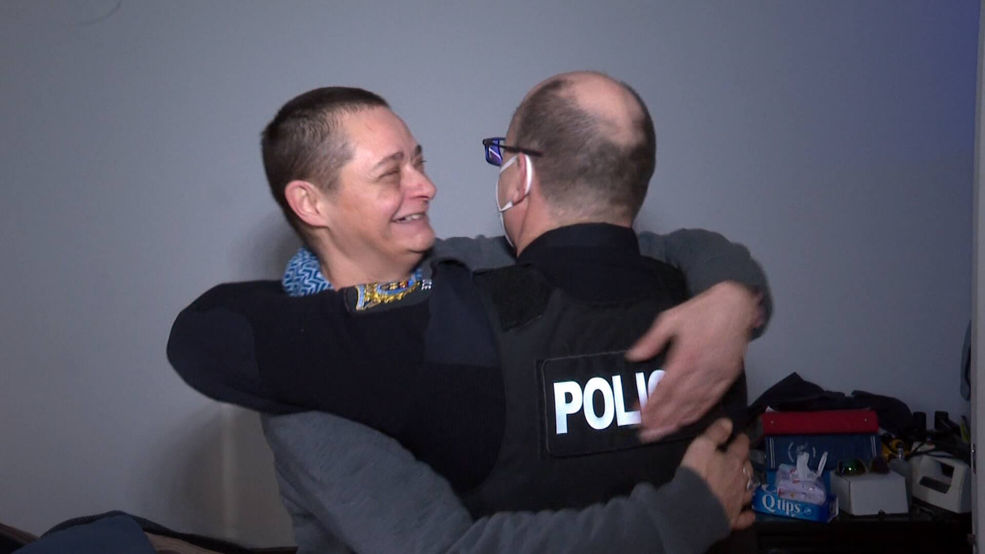 La police sur le terrain pour se rapprocher des gens en difficult&eacute;