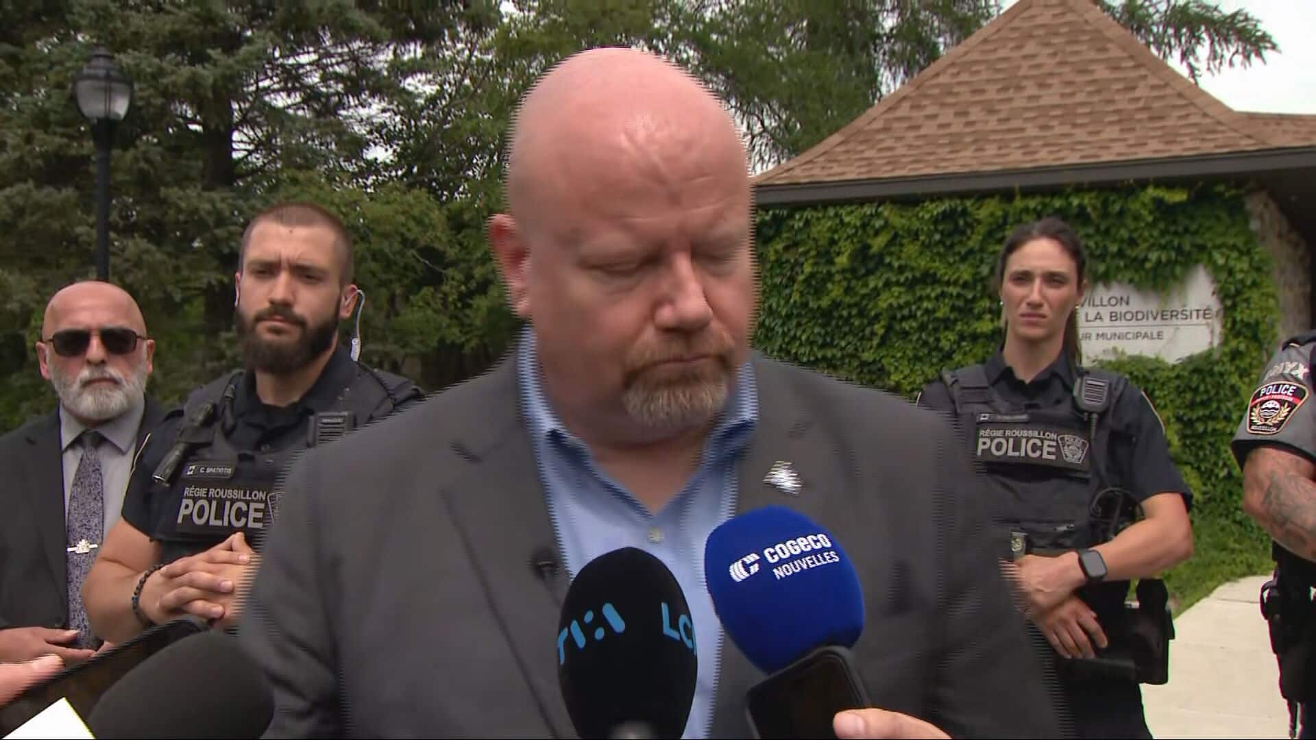 Ébranlé, Ian Lafrenière envoie ses pensées aux victimes et à la «grande famille policière» après la fusillade dans Côte-des-Neiges