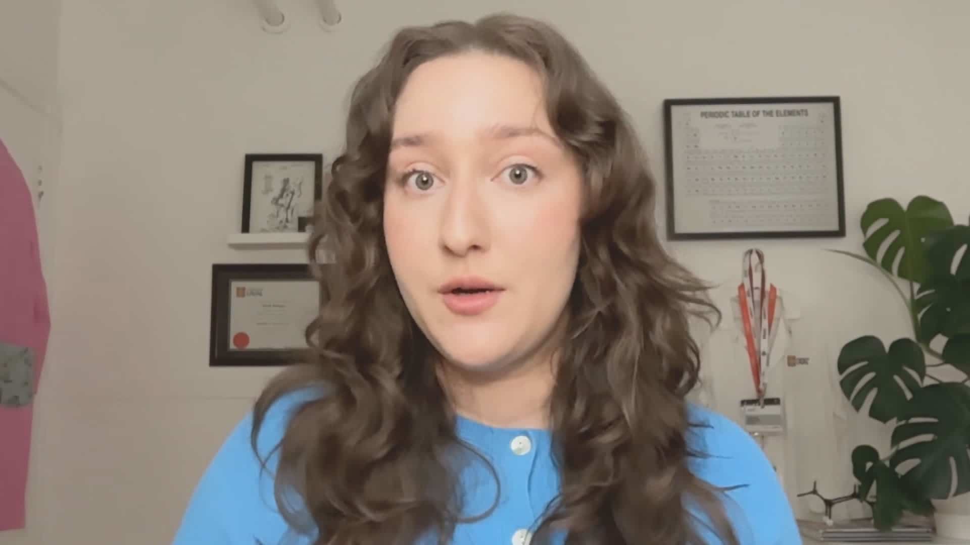La chimiste cosméceutique, Sarah Bélanger.