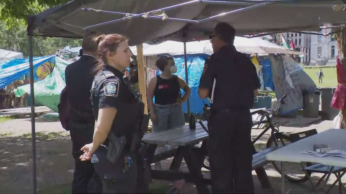 Accès refusé pour le SIM au campement de McGill