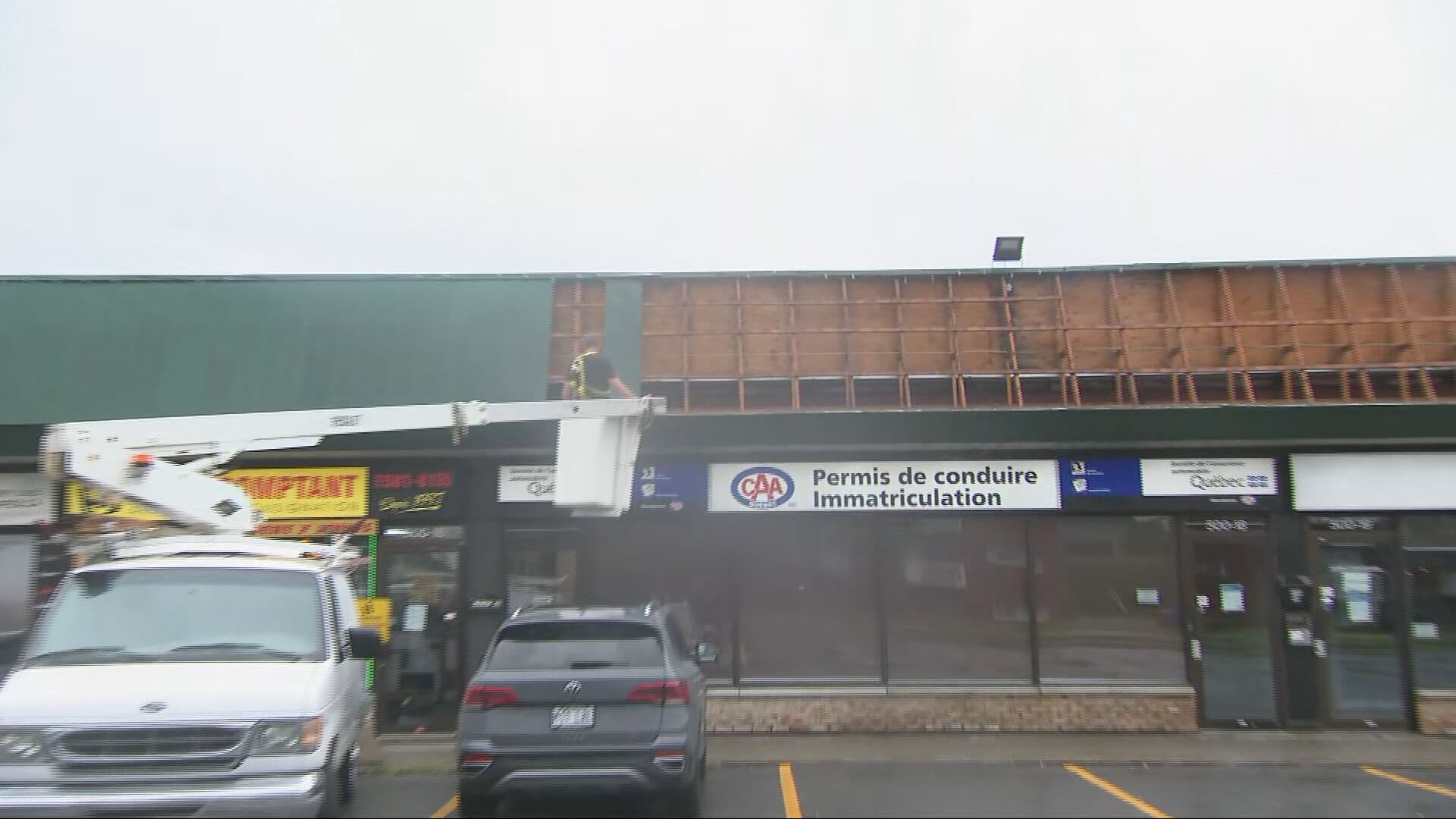 [EN IMAGES] Une possible tornade provoque des dégâts à Repentigny