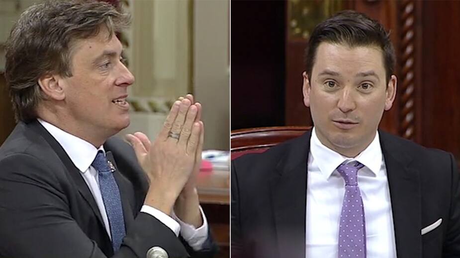 Marc Tanguay et Simon Jolin-Barrette