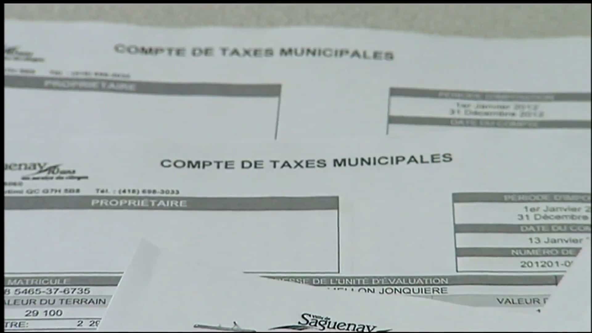 Saguenay vise une hausse maximale de 2 % du compte de taxes en 2027