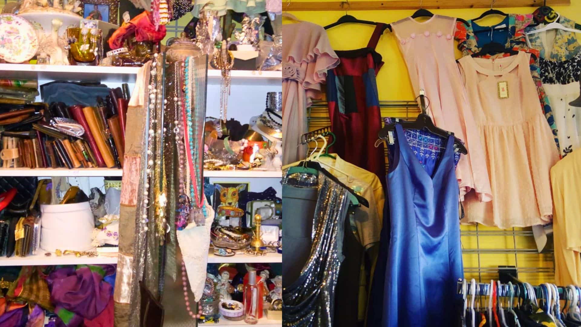 Cette friperie écoule son inventaire à petits prix