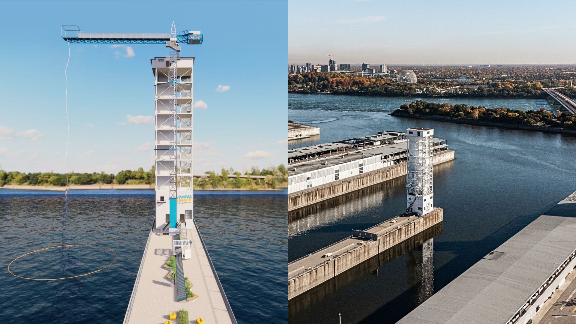 Le plus haut saut de bungee au Canada 