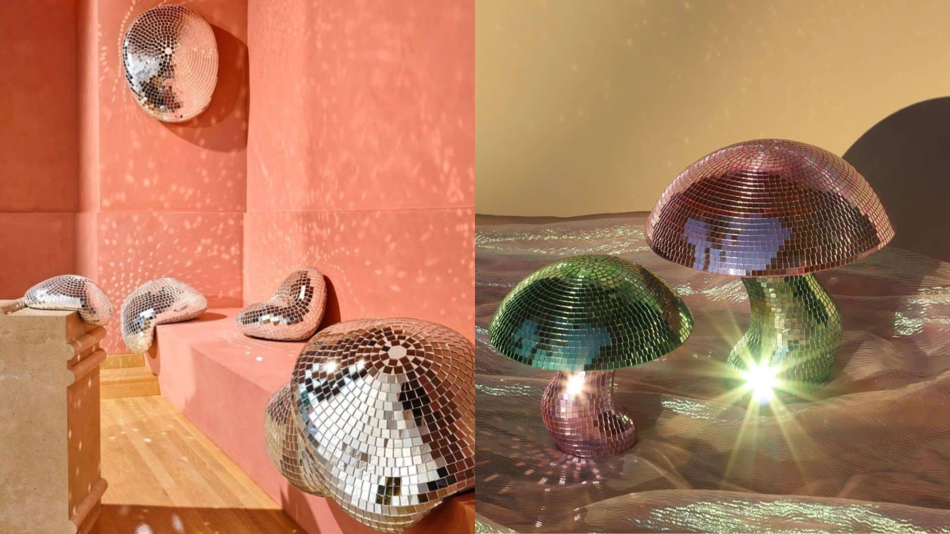 Quand la boule disco réinvente la déco d'intérieur