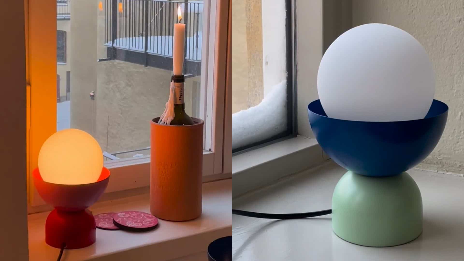Image principale de l'article DIY lampe IKEA: un peu de couleur pour à déco