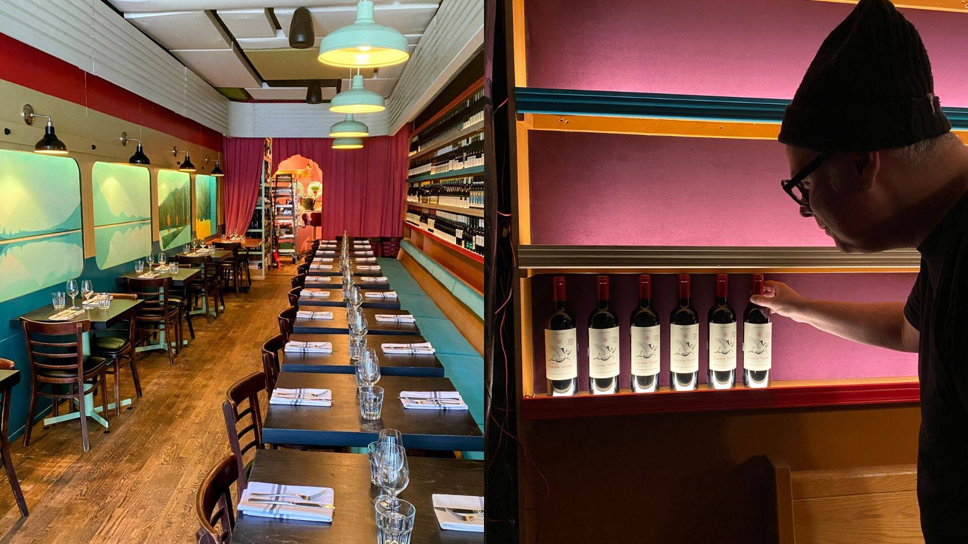 Ce resto adopte l'esthétique Wes Anderson