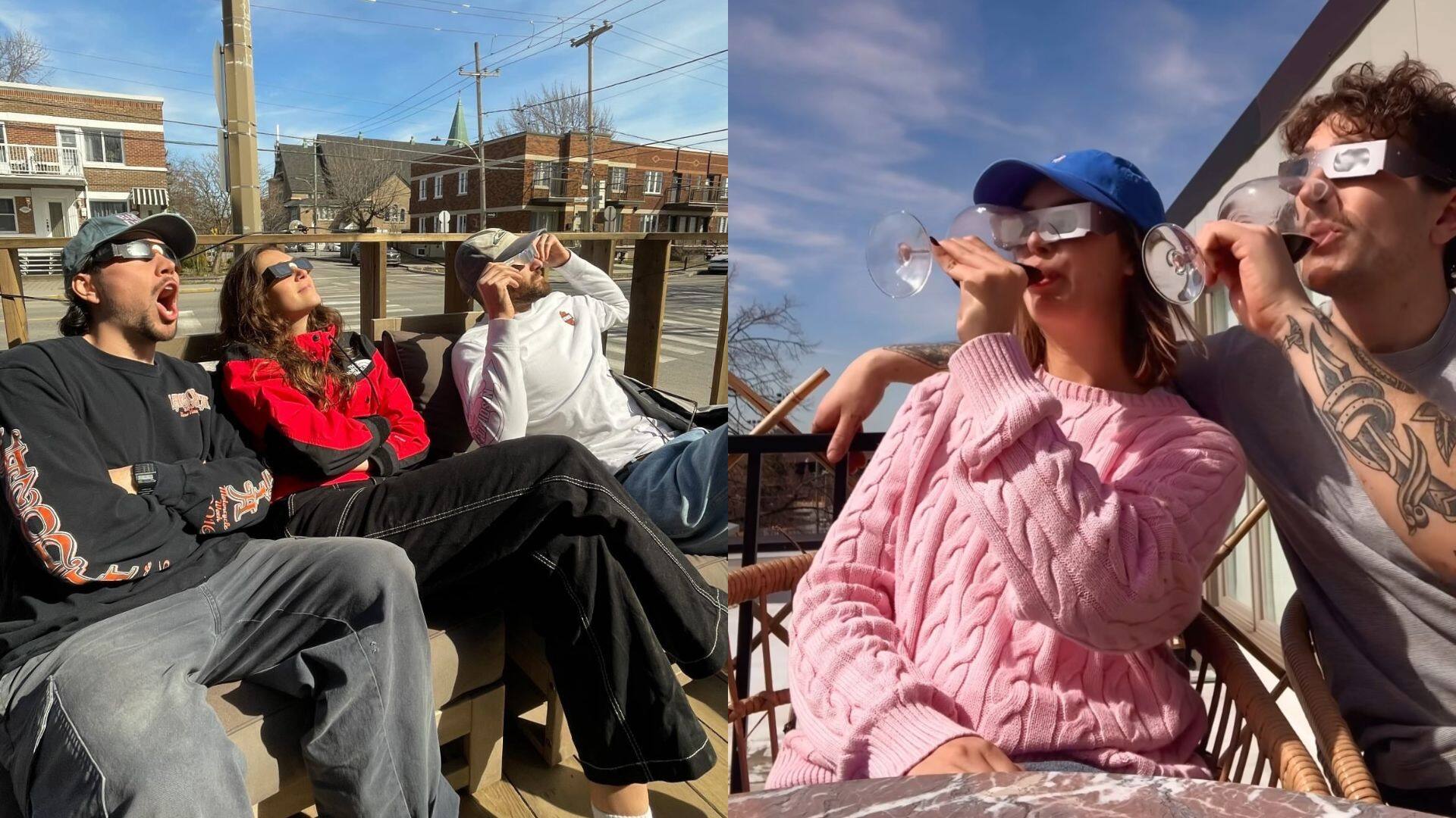 L’éclipse solaire du 8 avril à travers vos yeux