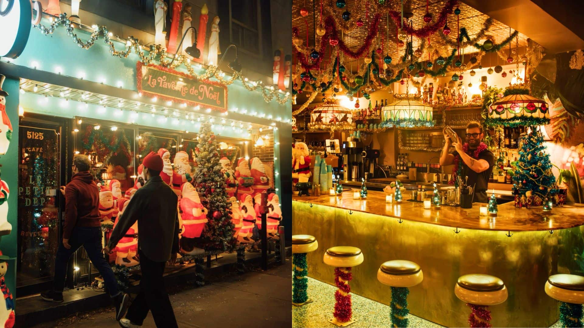 Une taverne de Noël débarque sur le Plateau