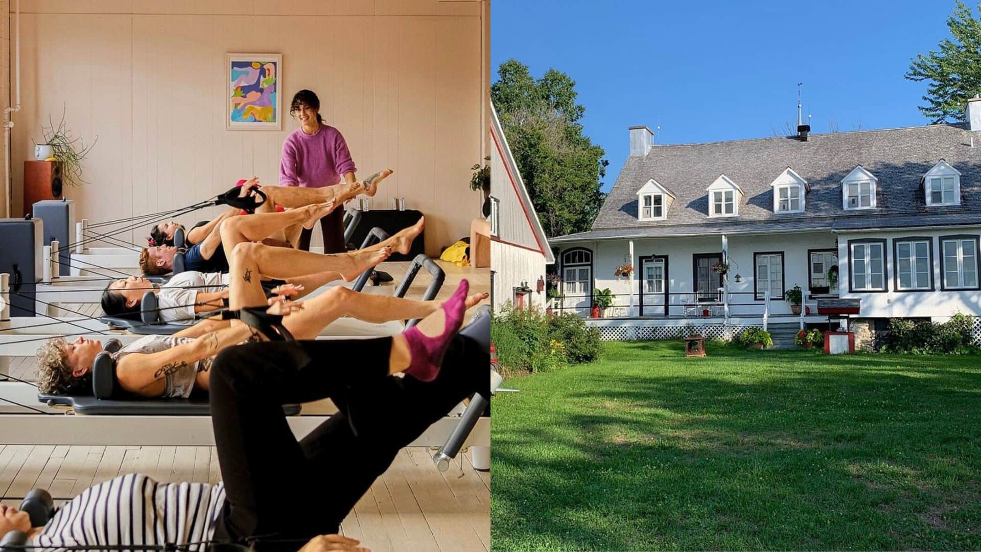 Un week-end relaxant sur l'Île d'Orléans