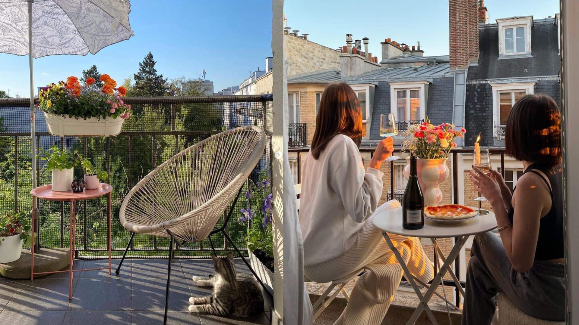 45 objets déco pour votre balcon ce printemps