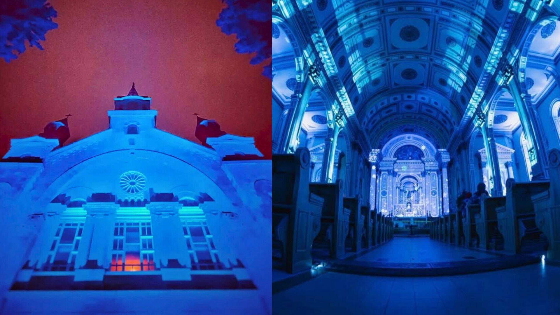 Un spectacle immersif dans une cathédrale 