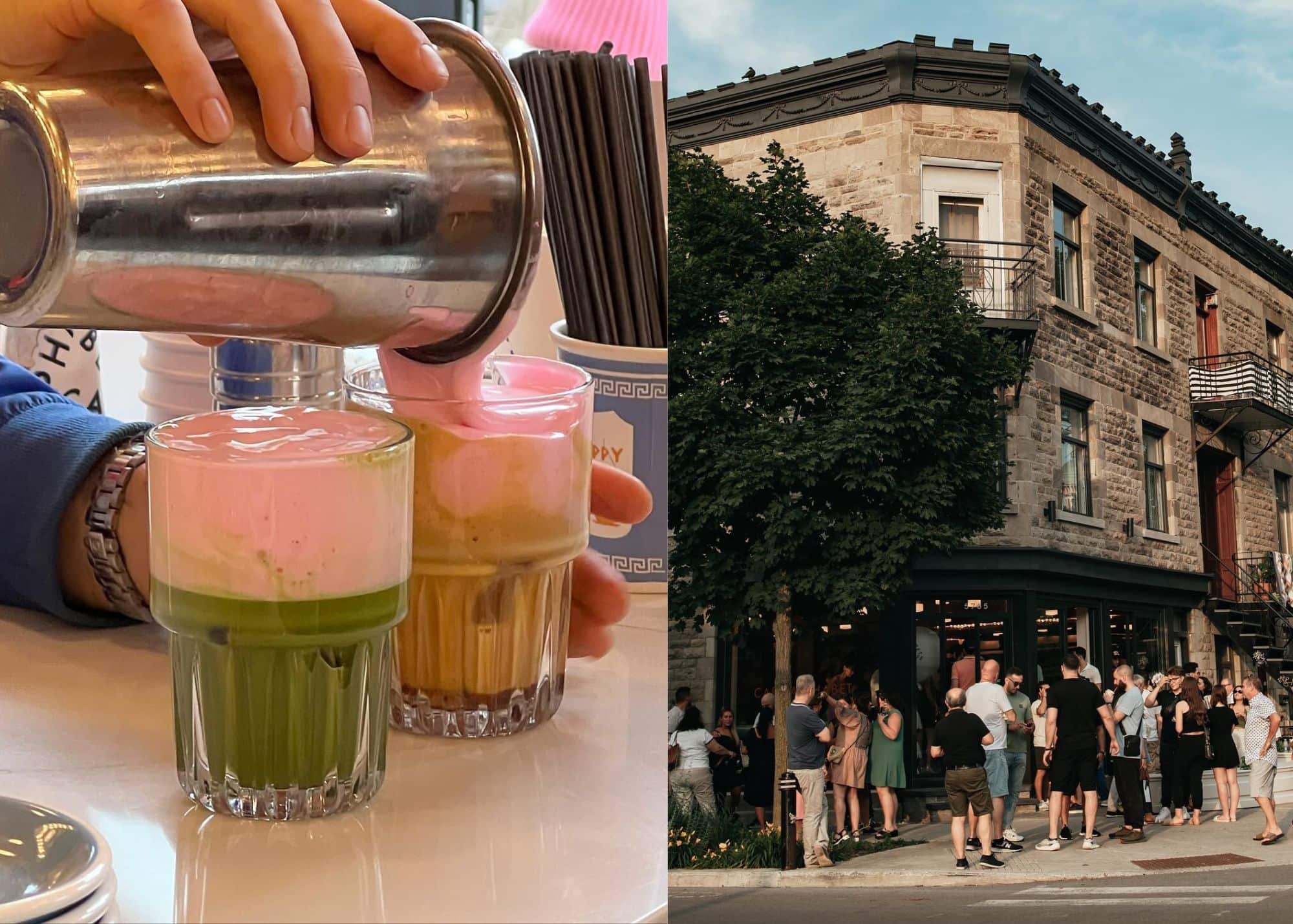 Ce matcha rose est offert pour un temps limité