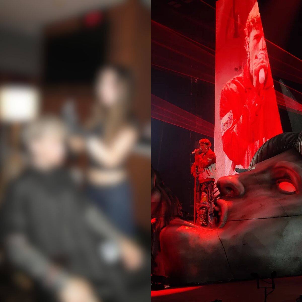 Elle coiffe cette méga-star avant son concert