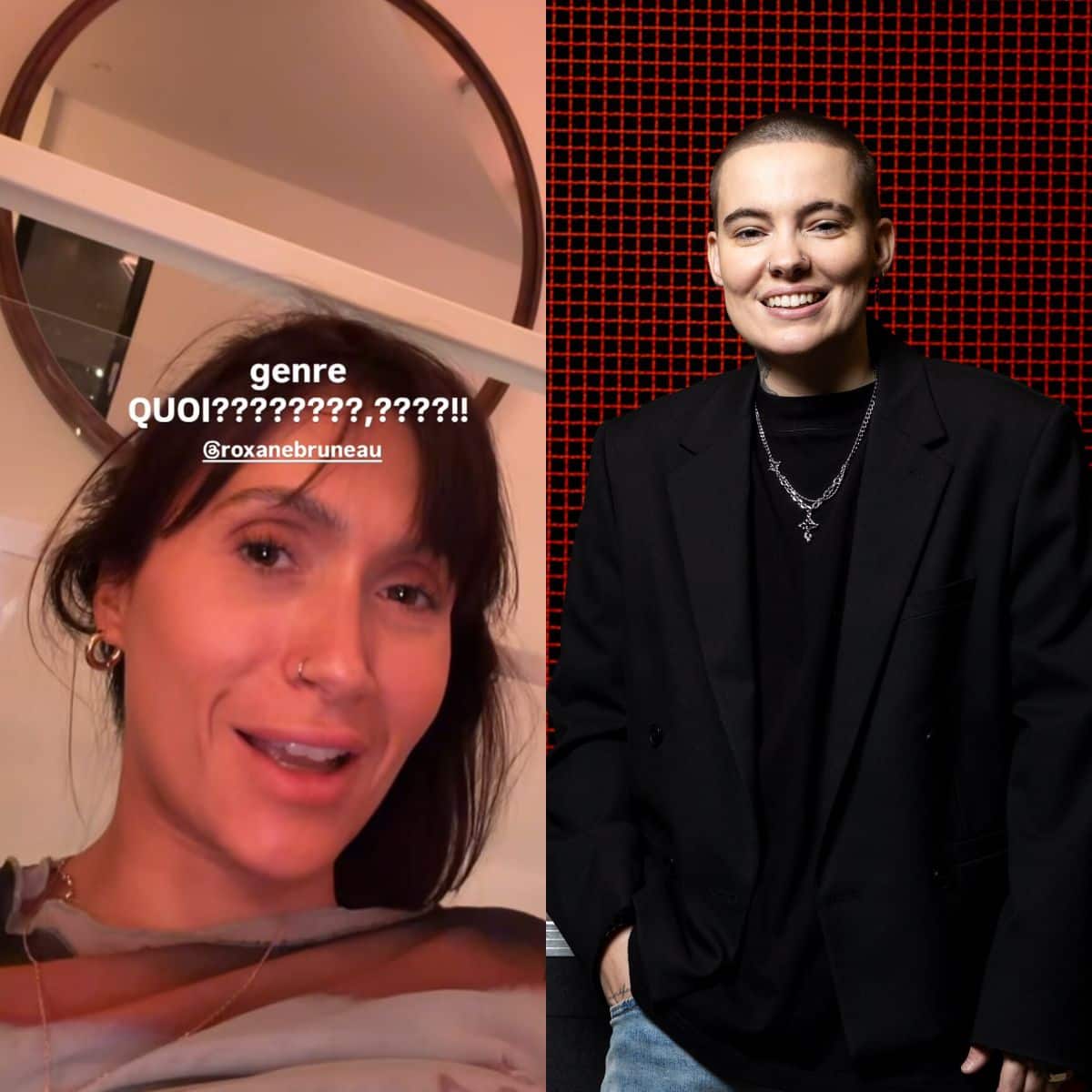 Sous le choc, elle encense Roxane Bruneau