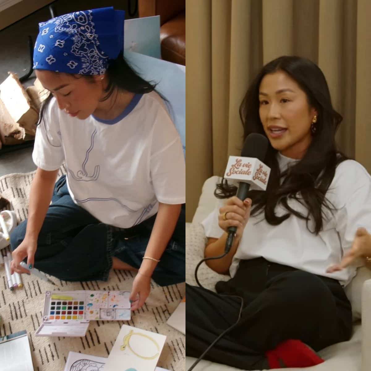 Elle s'ouvre honnêtement sur le deuil qu'elle vit