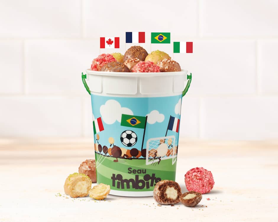 Timbit Saveur Quatre nouvelles saveurs de Timbits pour la coupe du monde | TVA Nouvelles