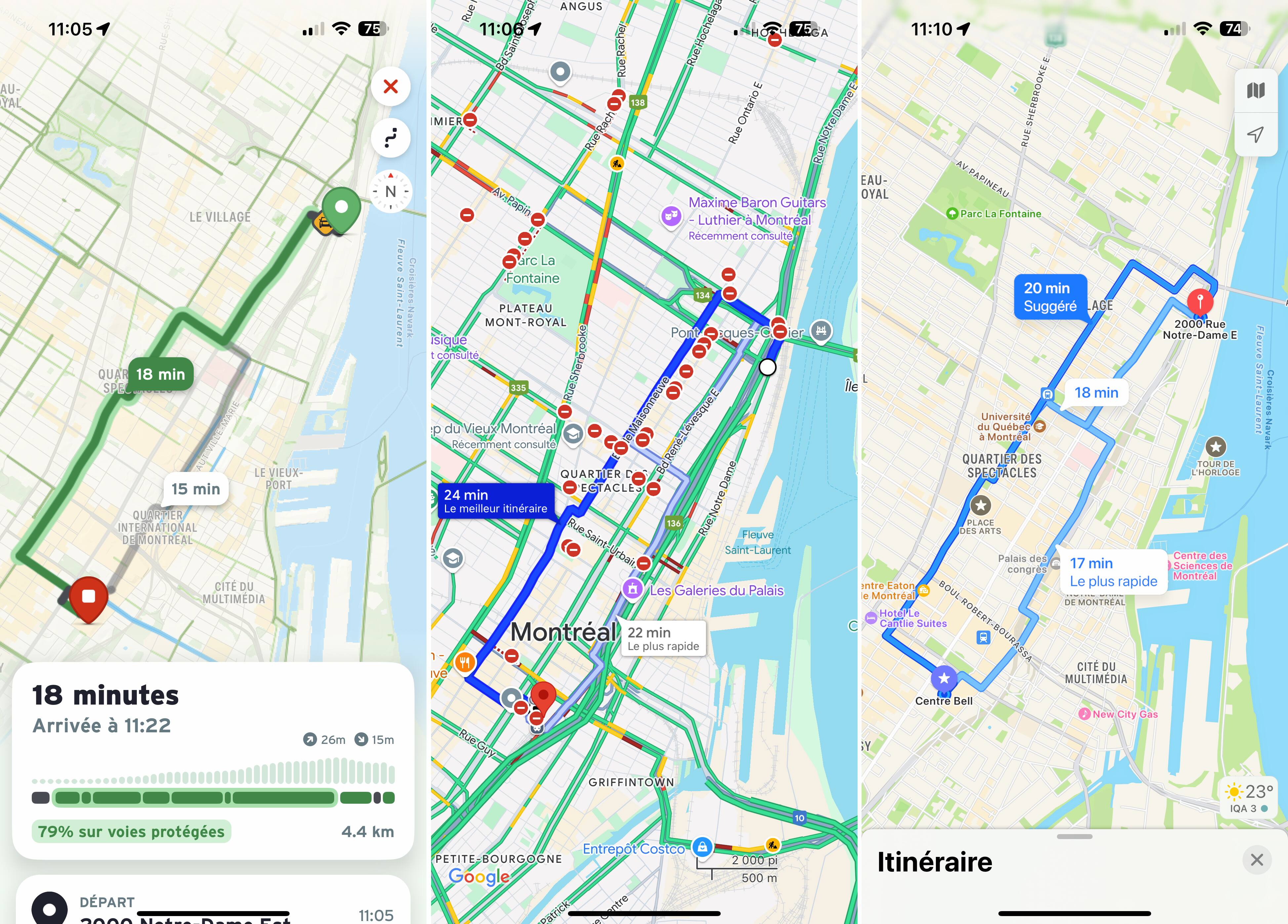 Vie sans voiture: l’application Transit propose maintenant aux ...