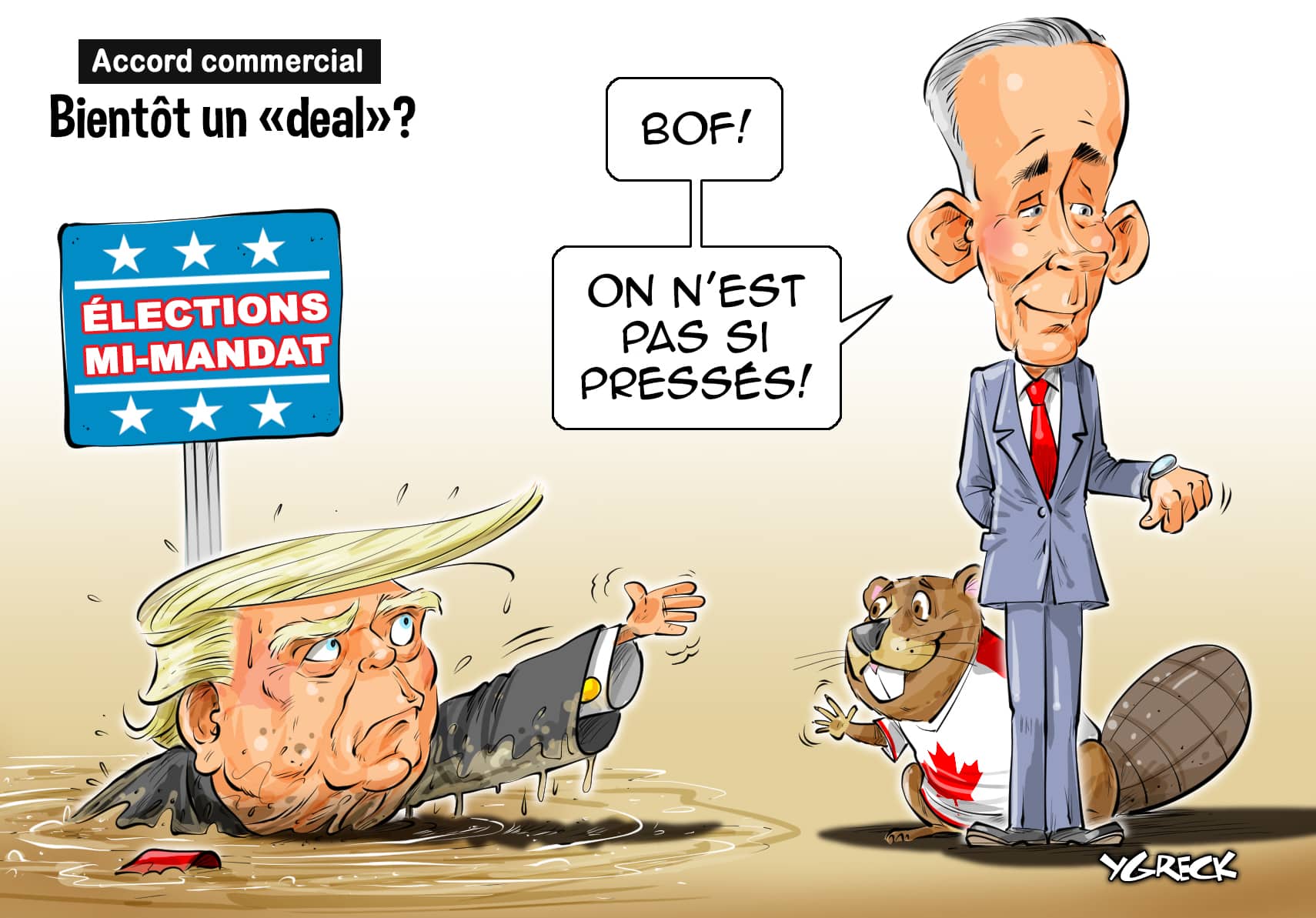 La caricature d’Ygreck
