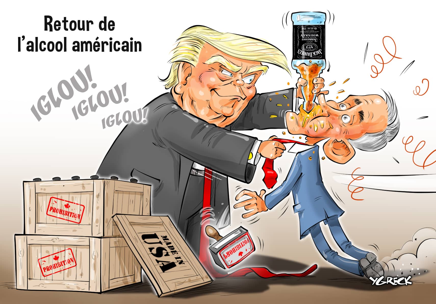 La caricature d’Ygreck