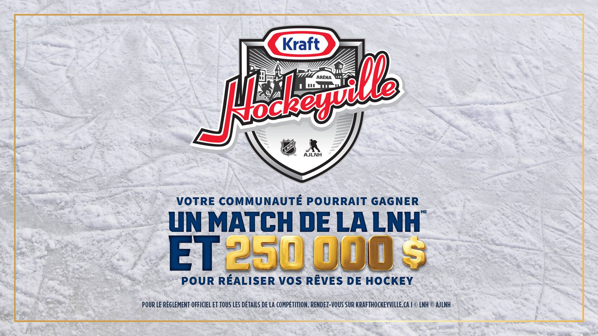Image principale de l'article C’EST LE GRAND RETOUR DE KRAFT HOCKEYVILLE!