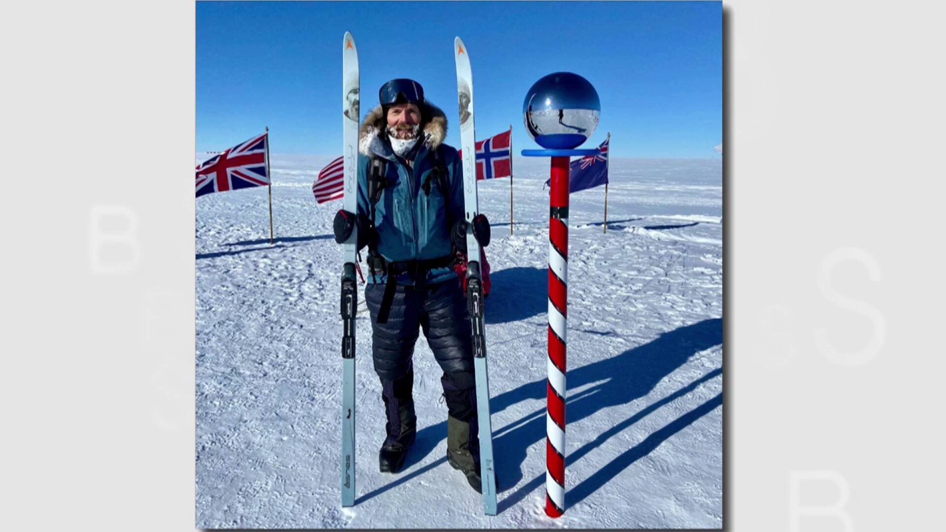 Un québécois atteint le Pôle Sud seul