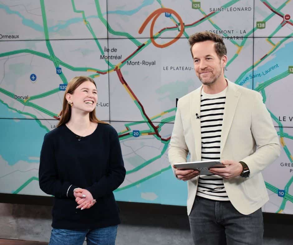 Stella Lucas-Grégoire découvre la circulation