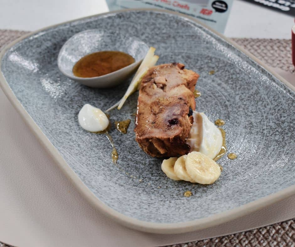 Pain perdu aux fruits de Hugo Saint-Jacques