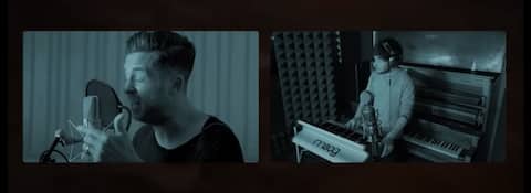 John Nathaniel is on the right in this photo.