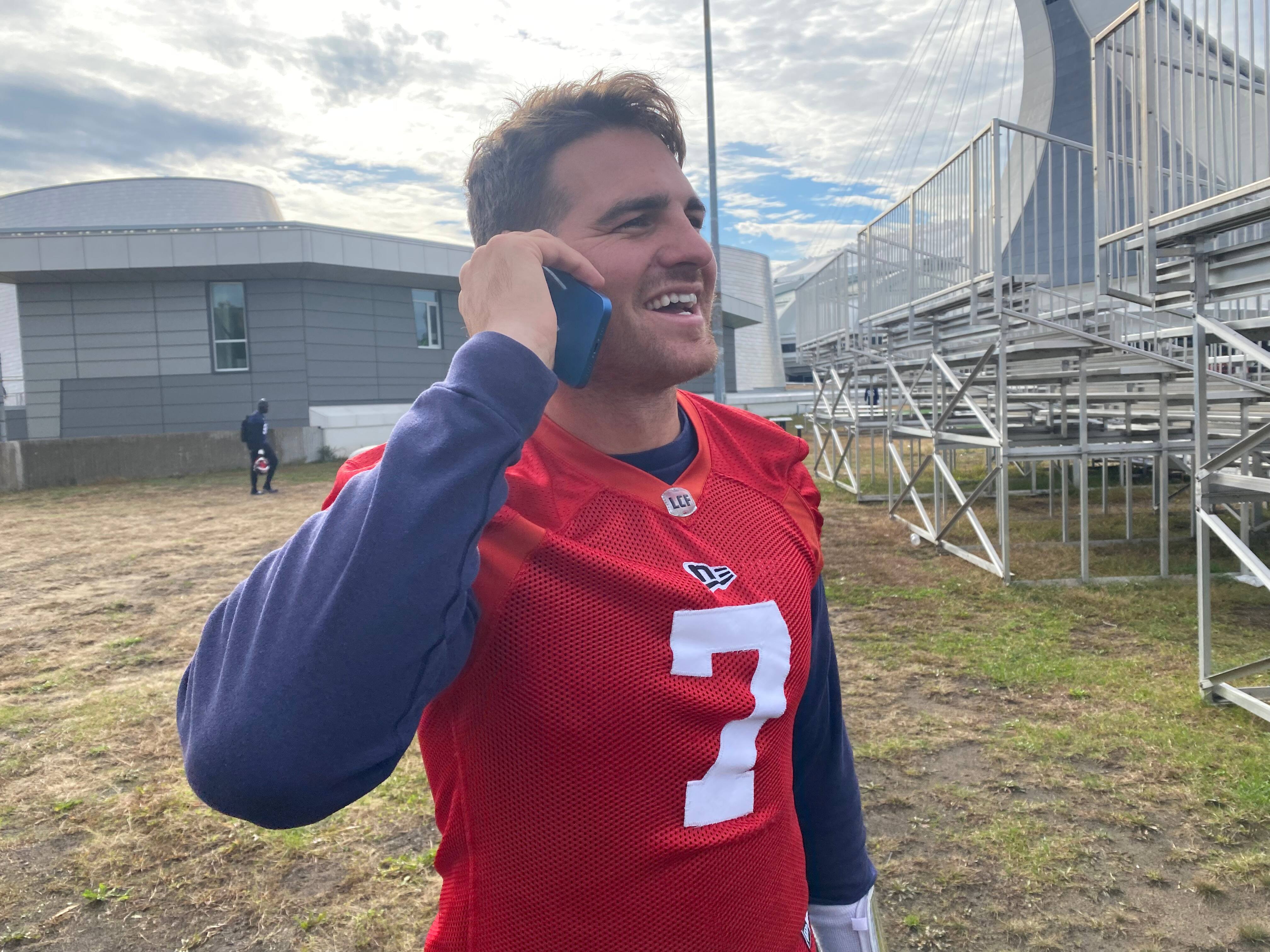 Le jour o&ugrave; le quart-arri&egrave;re des Alouettes a aid&eacute; une pauvre &eacute;tudiante &agrave; gagner 100 000$