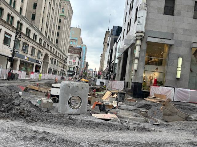 [PHOTOS] &laquo;Apocalypse Now&raquo; sur la rue Sainte-Catherine