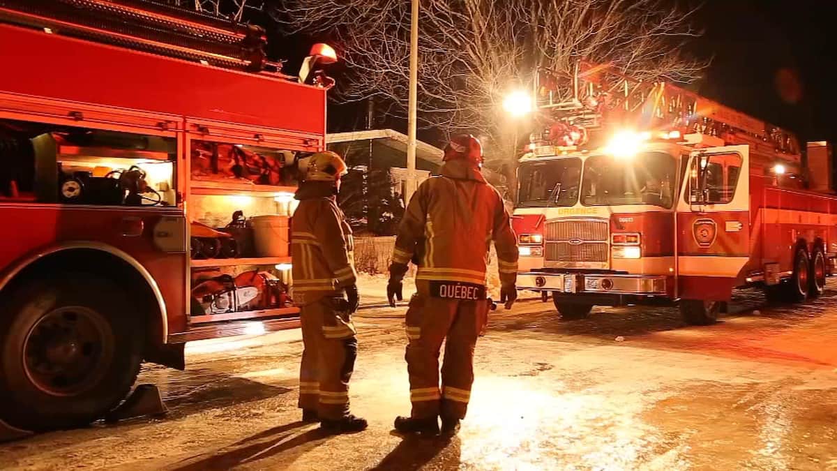 Deux hommes retrouvés sans vie dans un incendie à Charlesbourg