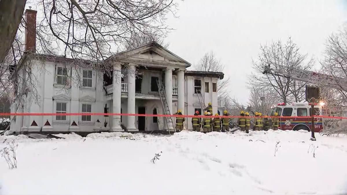 Beauce une résidence patrimoniale détruite par les flammes à SainteMarie TVA Nouvelles Beauce une résidence patrimoniale détruite par les flammes à SainteMarie TVA Nouvelles