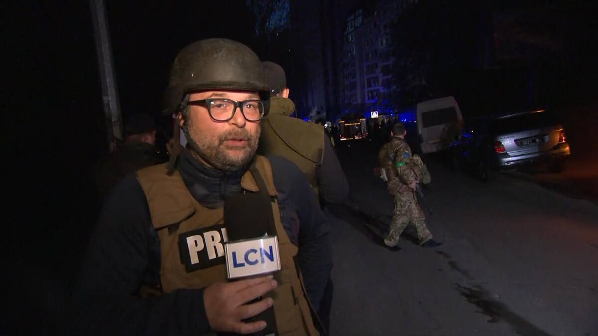 Bombardements à Kyïv lors de la visite du secrétaire général de l'ONU