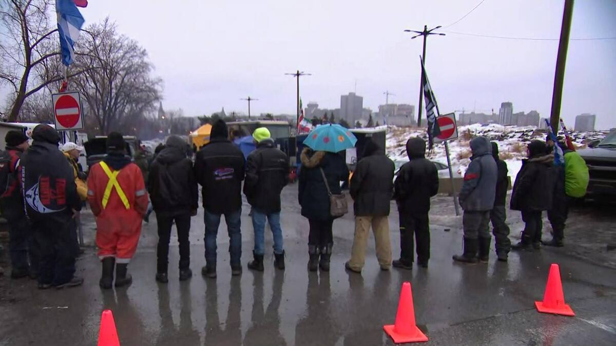 Injonction autorisée contre les manifestants de Gatineau
