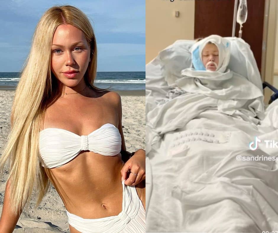 Sandrine dévoile combien sa chirurgie a coûté