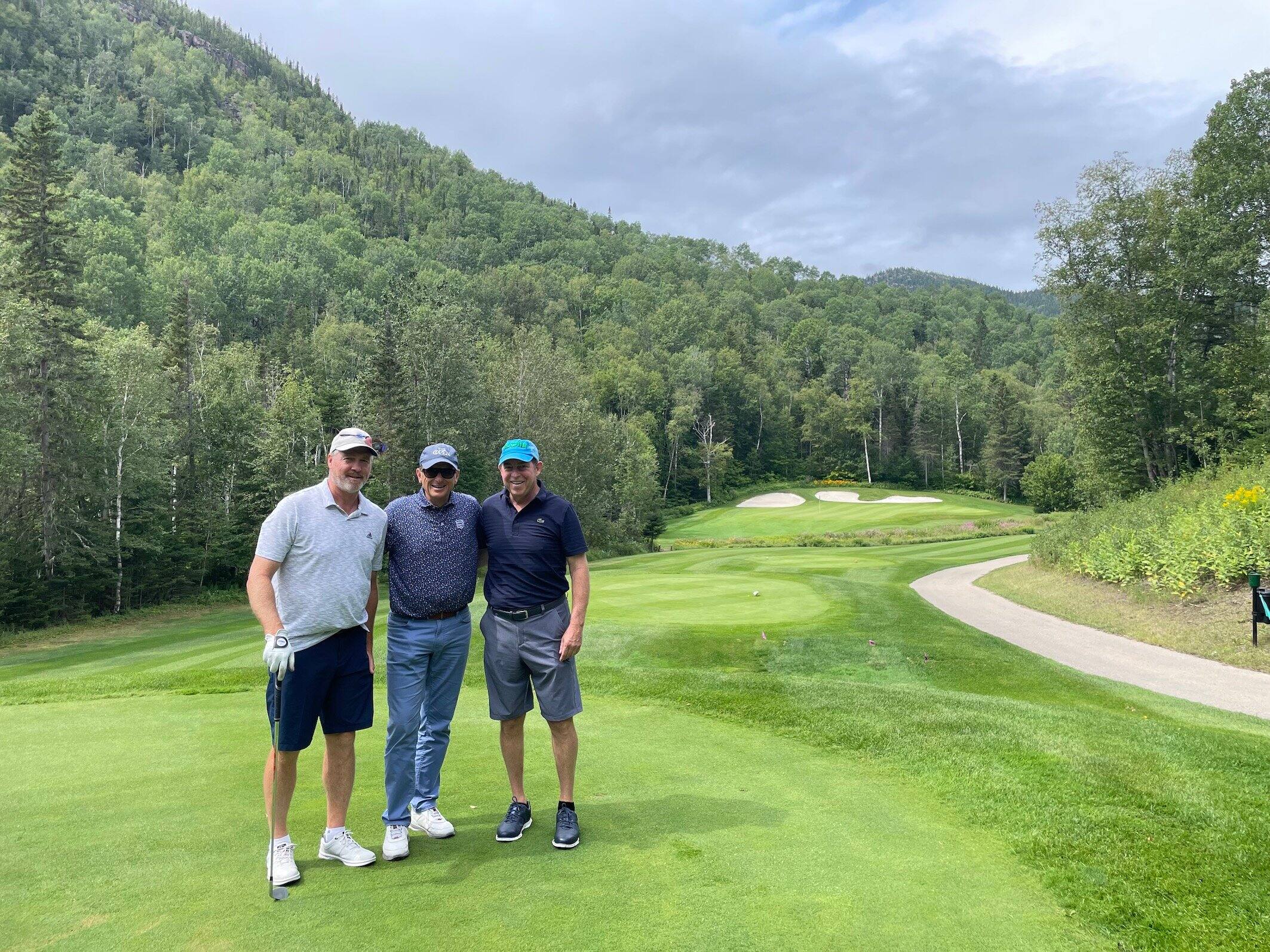 Jacques Tanguay y Patrick Roy, el 13 de junio, cuando anunciaron su salida de Remparts de Québec.