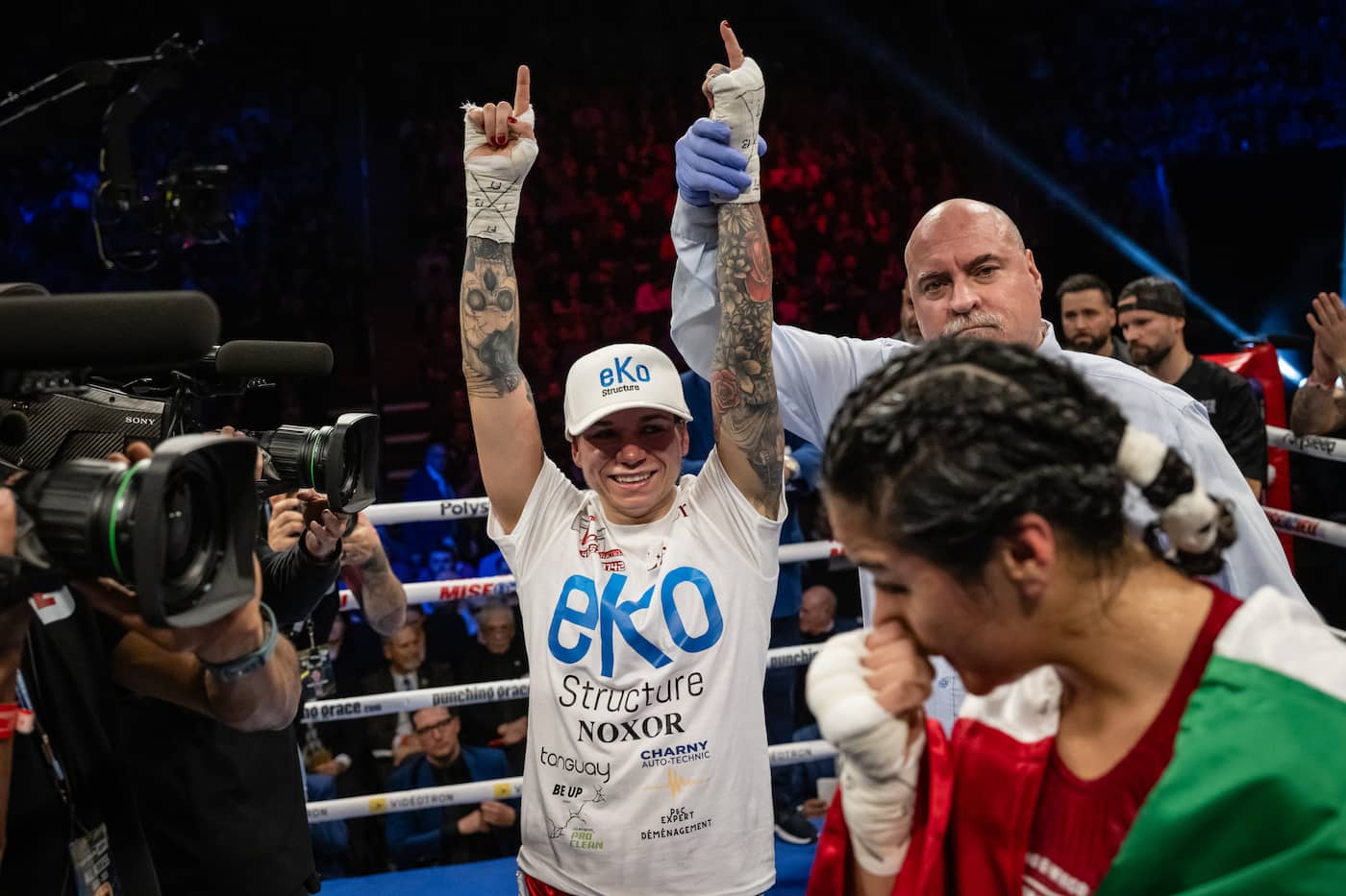 Wilkens Mathieu soulève la foule: le boxeur de 19 ans remporte son ...
