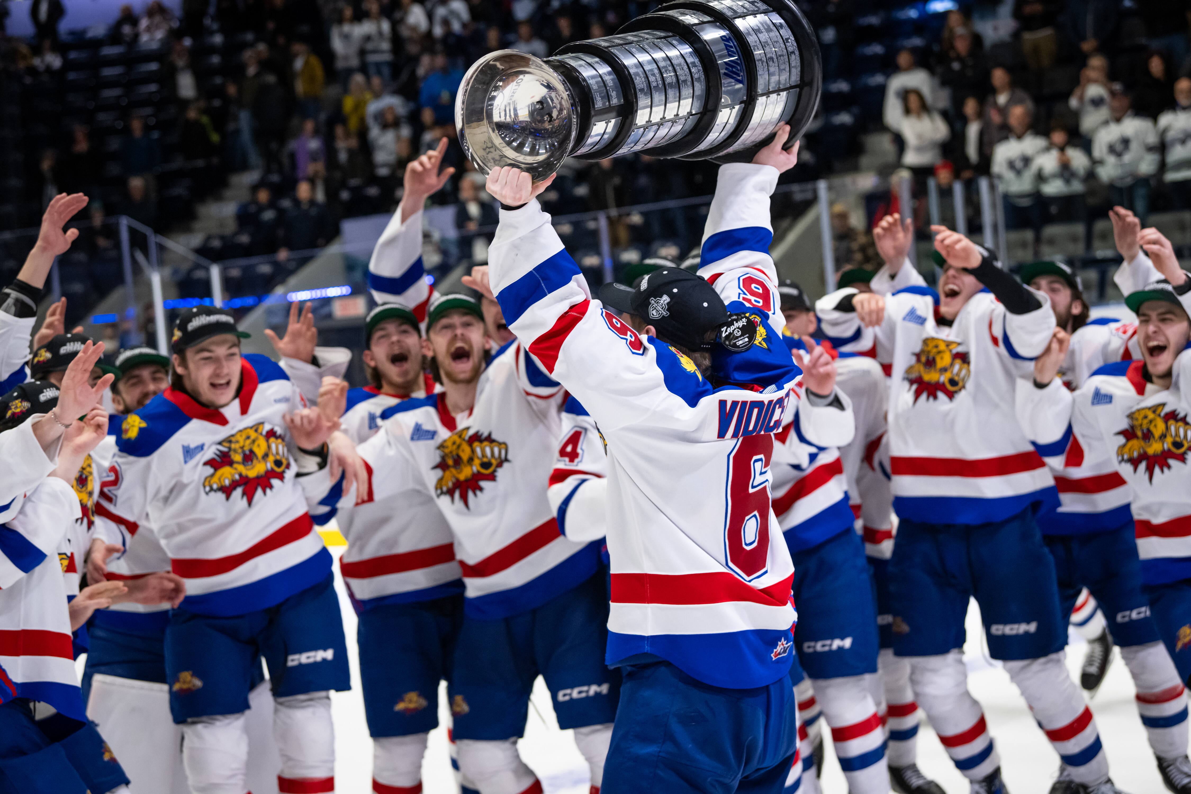LHJMQ: les Wildcats sont champions du troph&eacute;e Gilles-Courteau