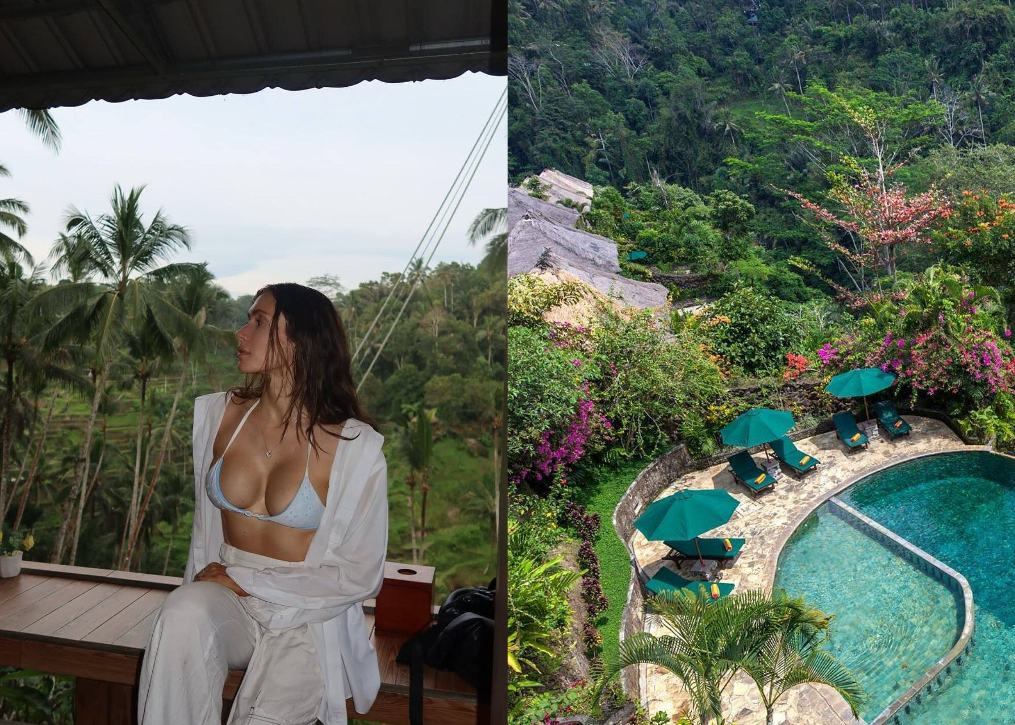 Bali: la villa de rêve où Lysandre Nadeau séjourne